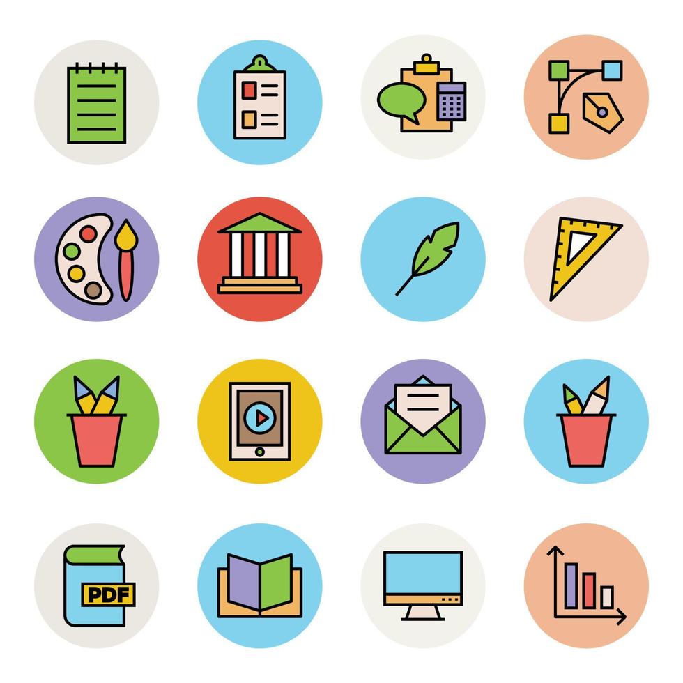 Trendy Graph Concepts vector