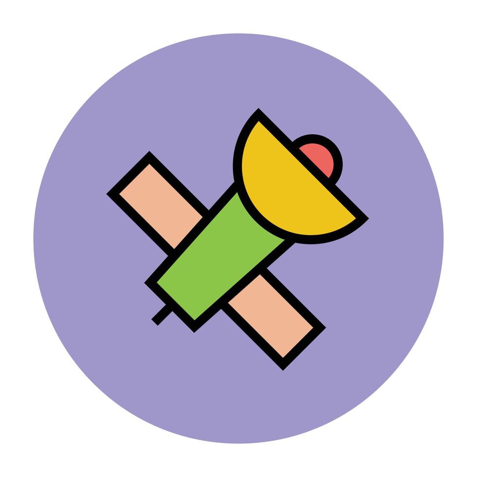 Trendy Satellite Concepts vector