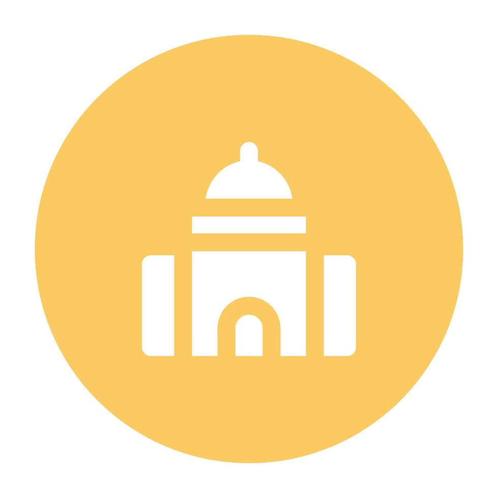 Trendy Mosque Concepts vector