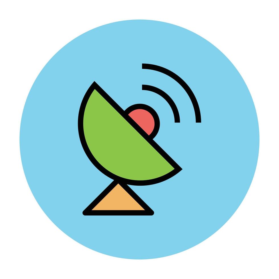 Trendy Radar Concepts vector