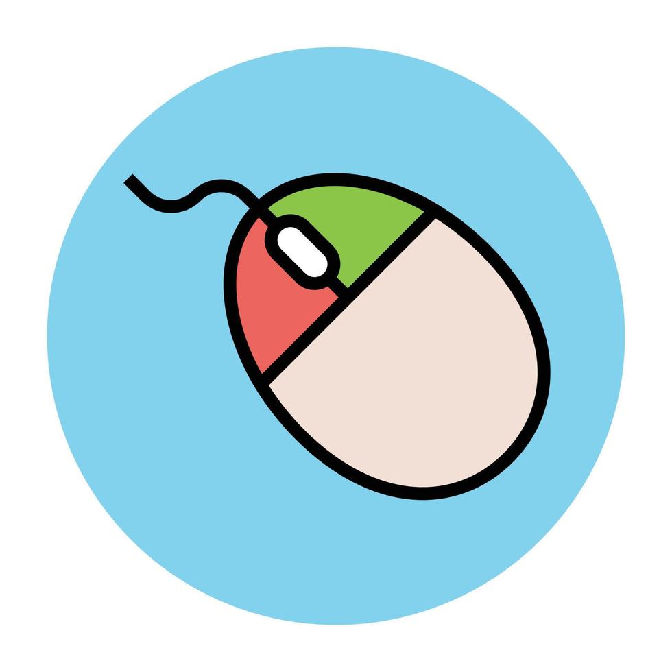 Trendy Mouse Concepts vector