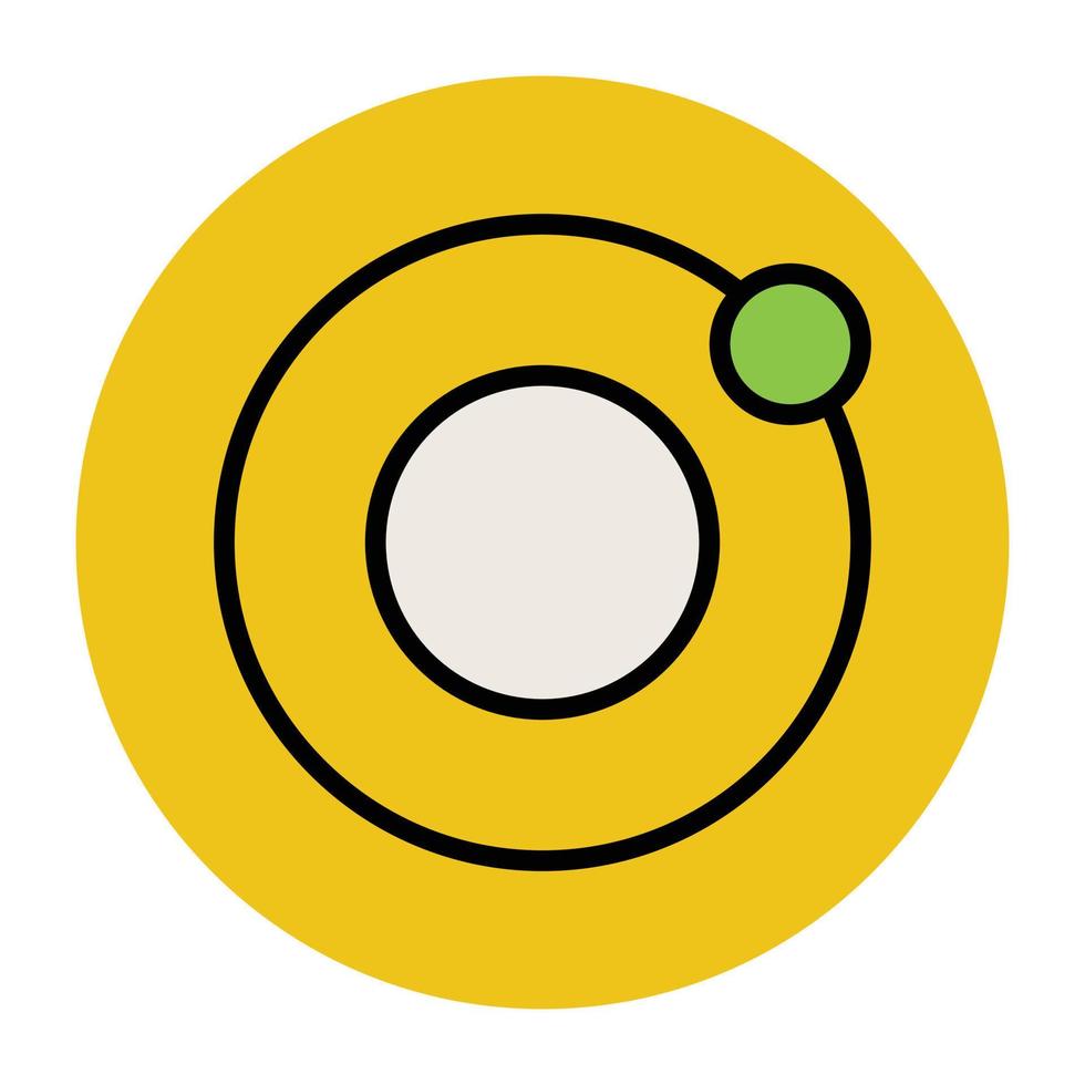 Trendy Orbit Concepts vector