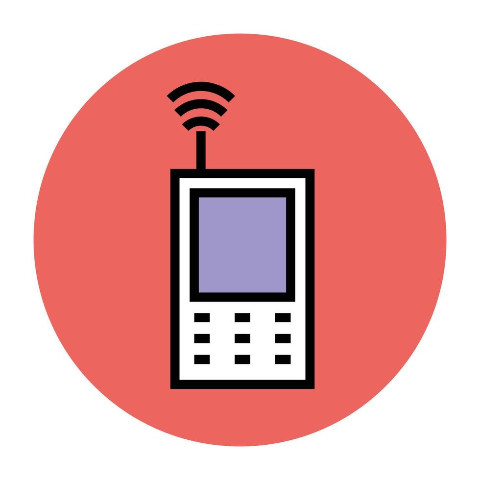 Trendy Phone Concepts vector