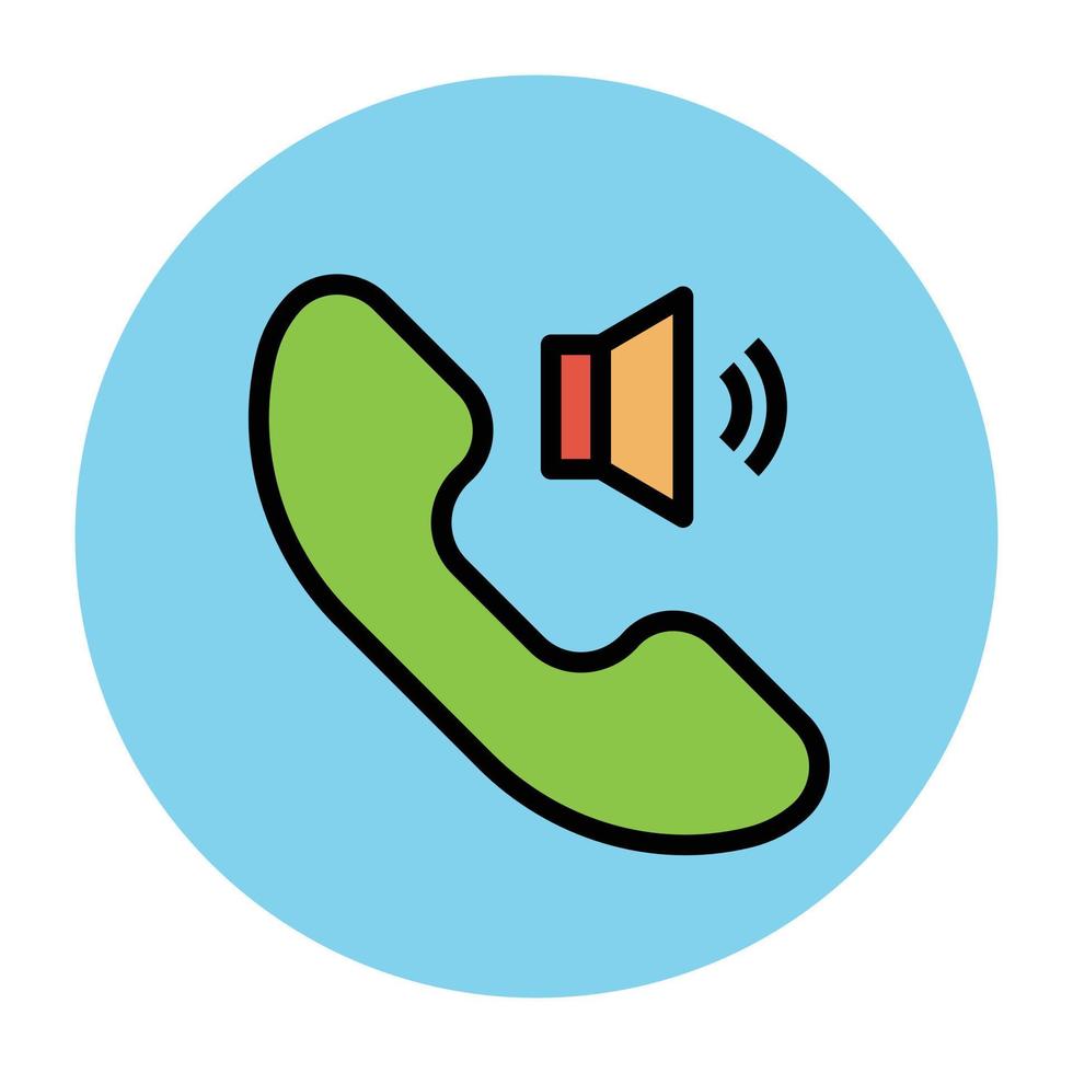 Trendy Call Volume vector