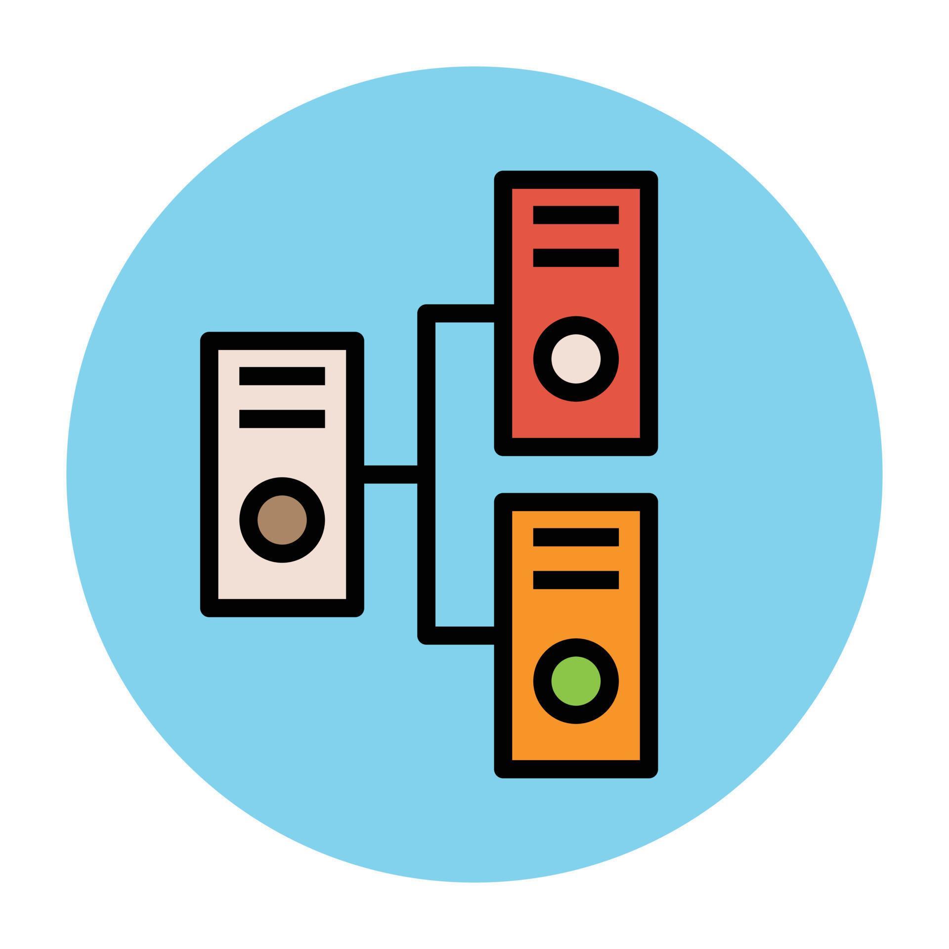 Trendy Networking Concepts 9642873 Vector Art at Vecteezy