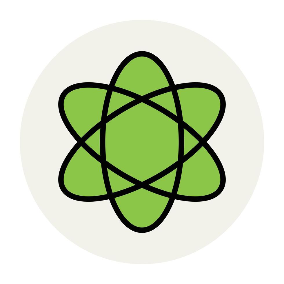 Trendy Atom Concepts vector