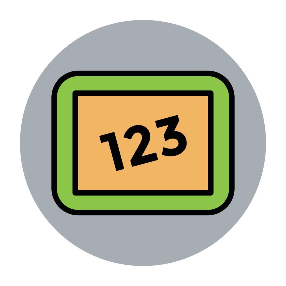 Trendy Math Concepts vector