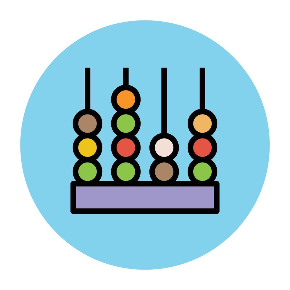 Trendy Abacus Concepts vector