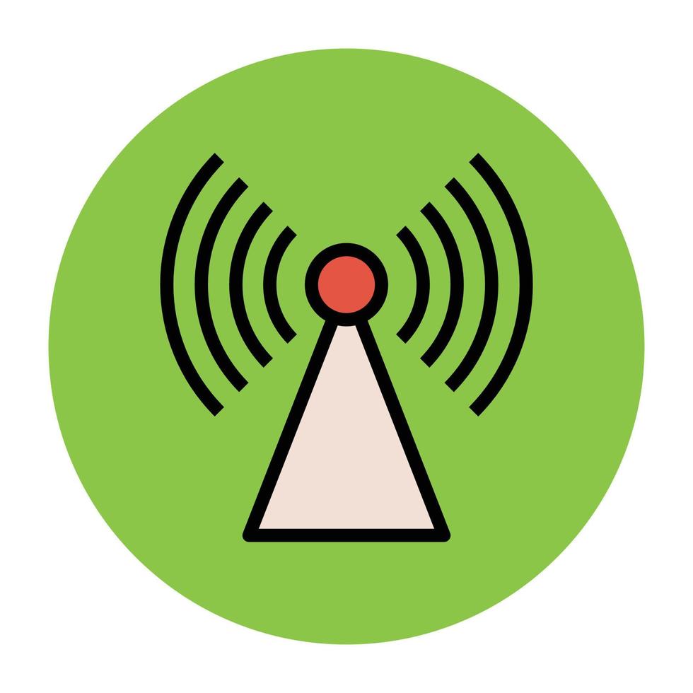 Trendy Wifi Concepts vector