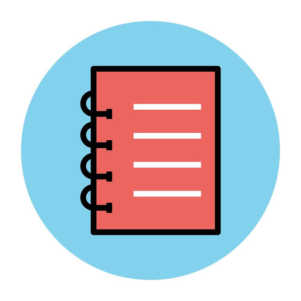 Trendy Diary Concepts vector