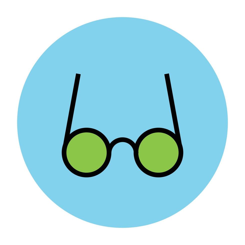 Trendy Eyeglasses Concepts vector