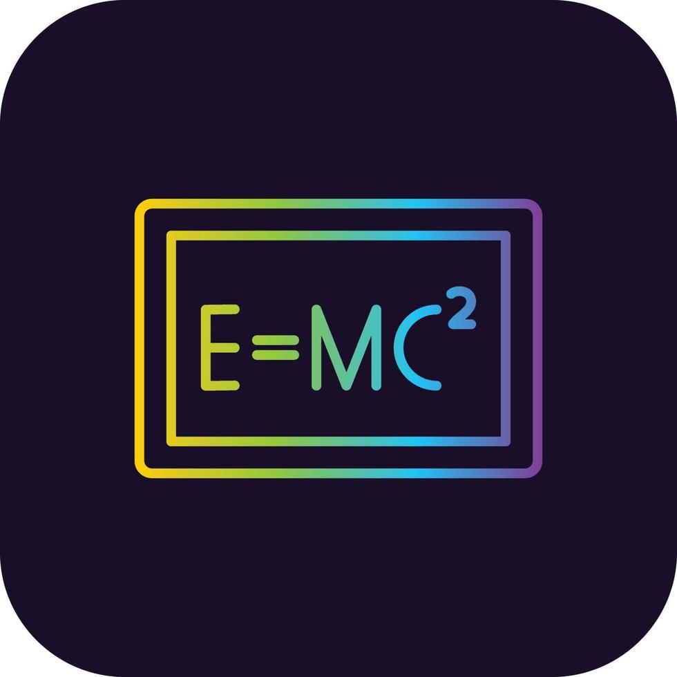 Formula Gradient Icon vector