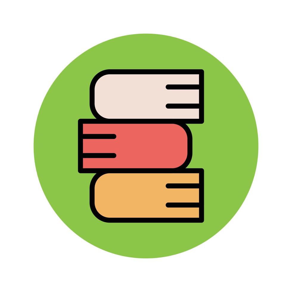 Trendy Books Concepts vector