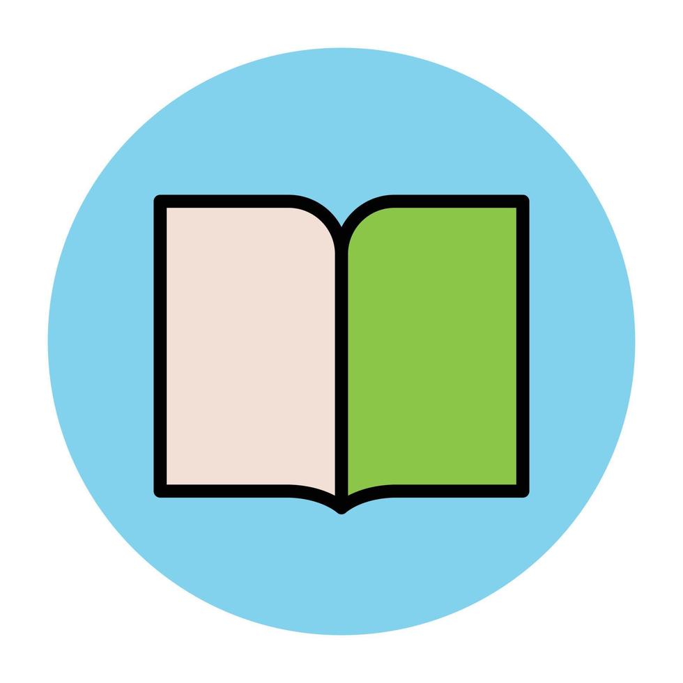 Trendy Book Concepts vector