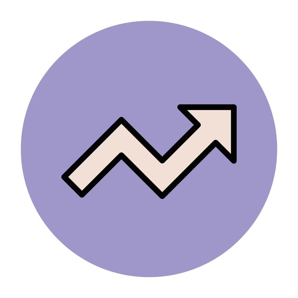 Trendy Growth Concepts vector