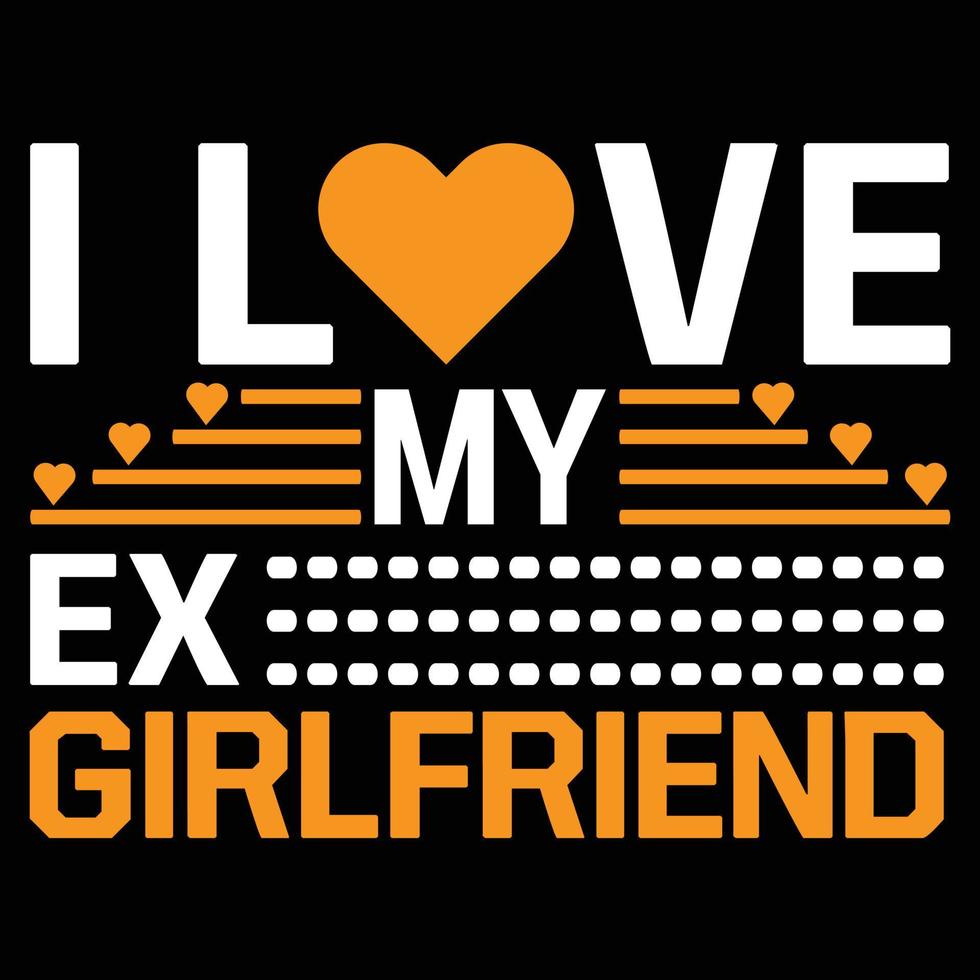 Girlfriend t shirt design vector