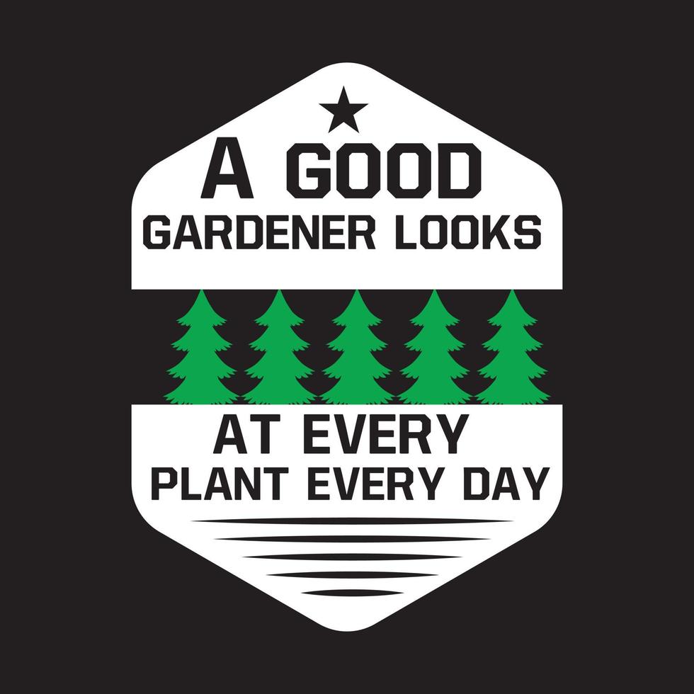 Tree planting t shirt design vector