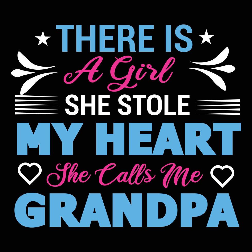 Grandpa t shirt design vector