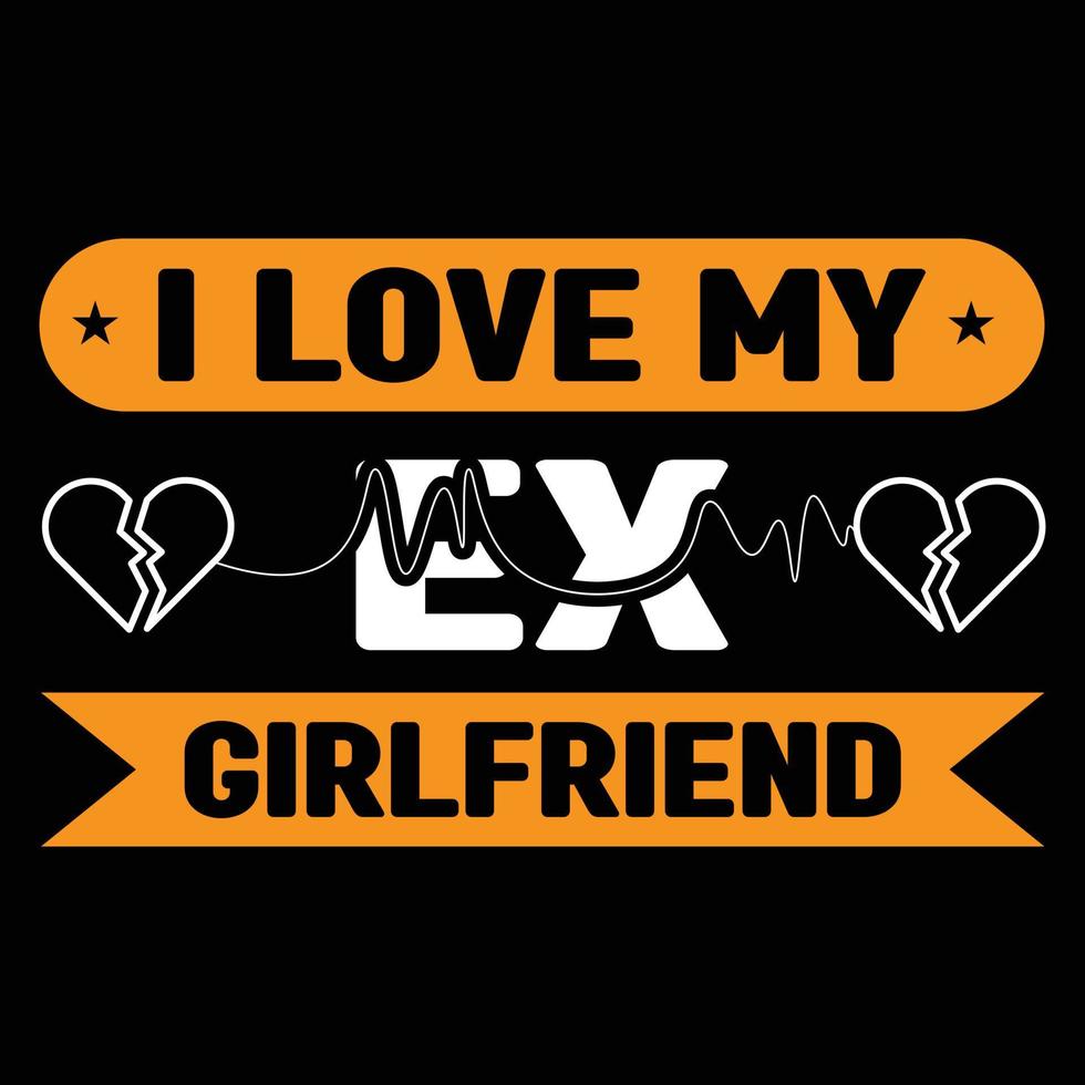 Girlfriend t shirt design vector