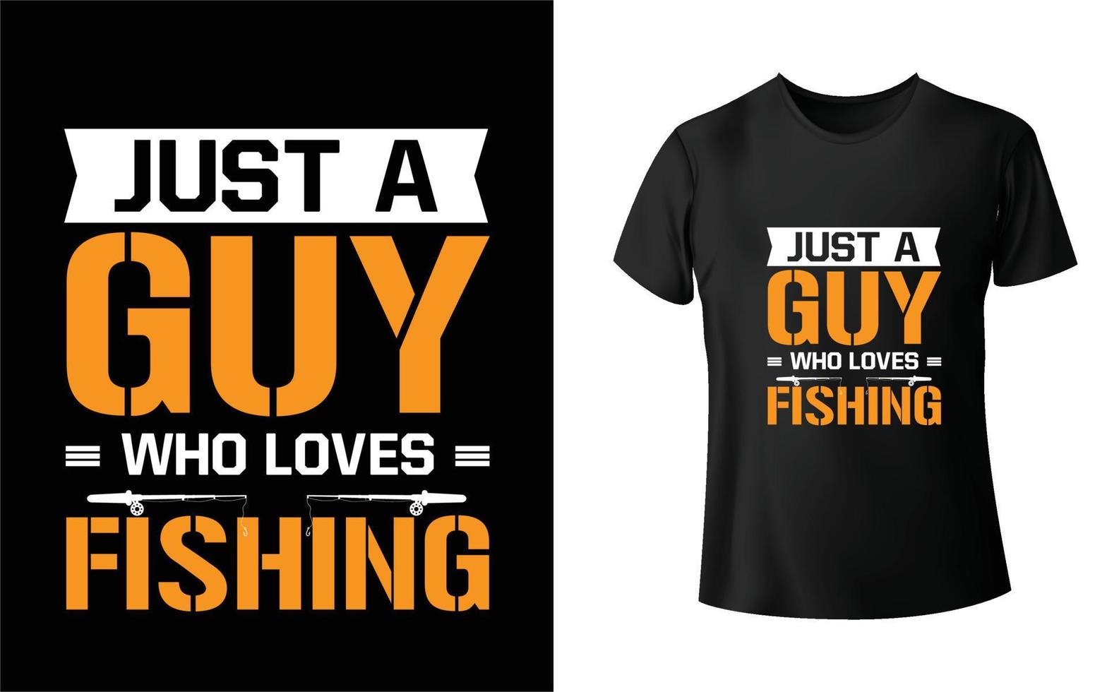 Fishing t shirt design vector