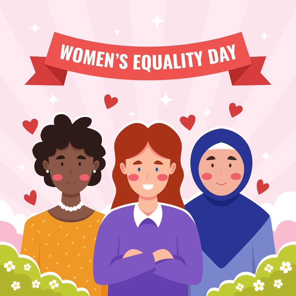 Womens Equality Day Concept vector