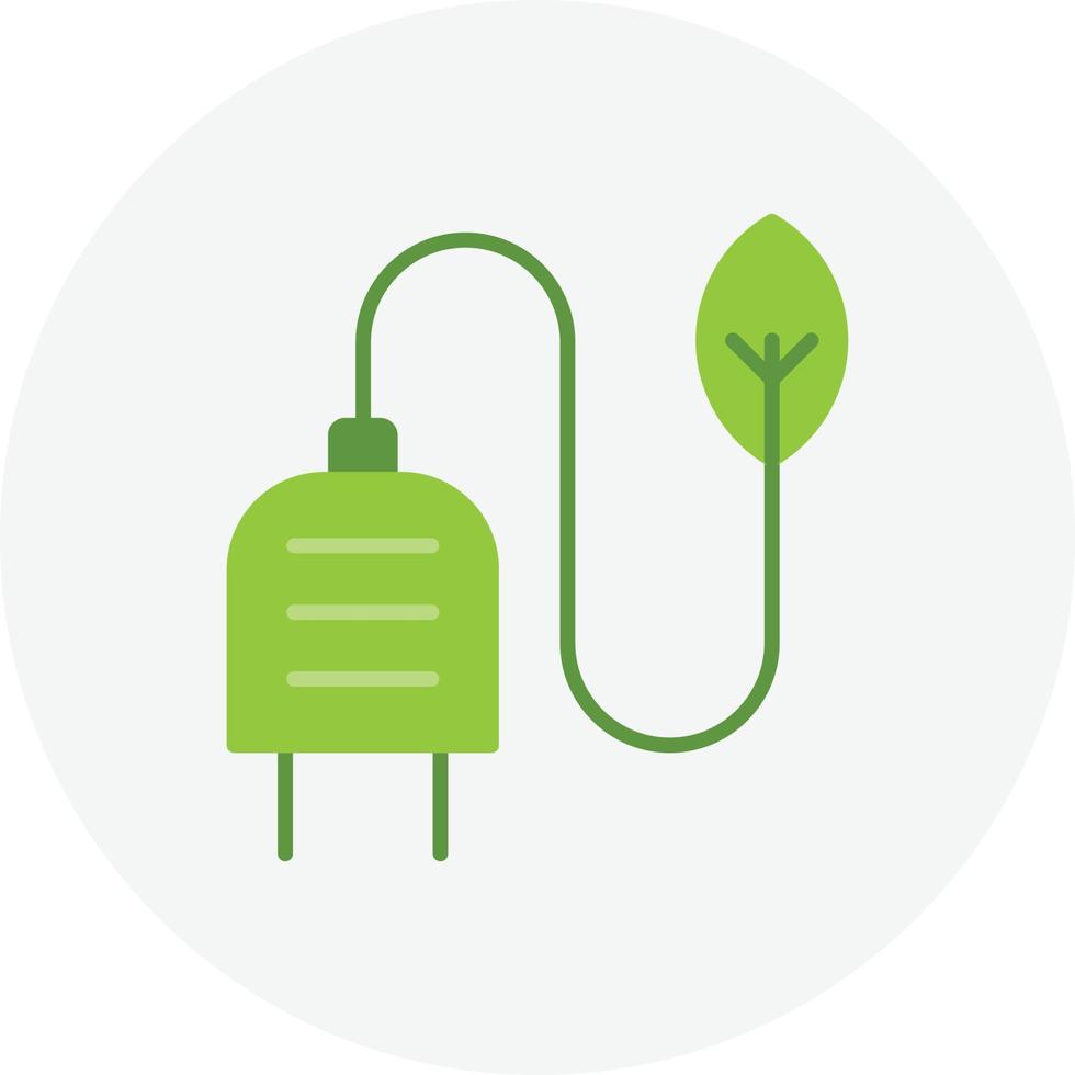 Eco Flat Circle vector