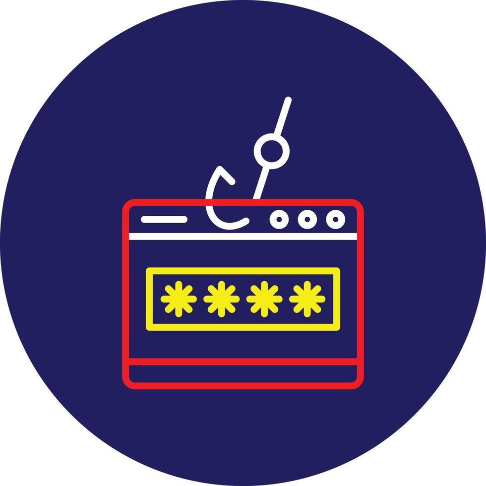 Line Multicolour Icons vector