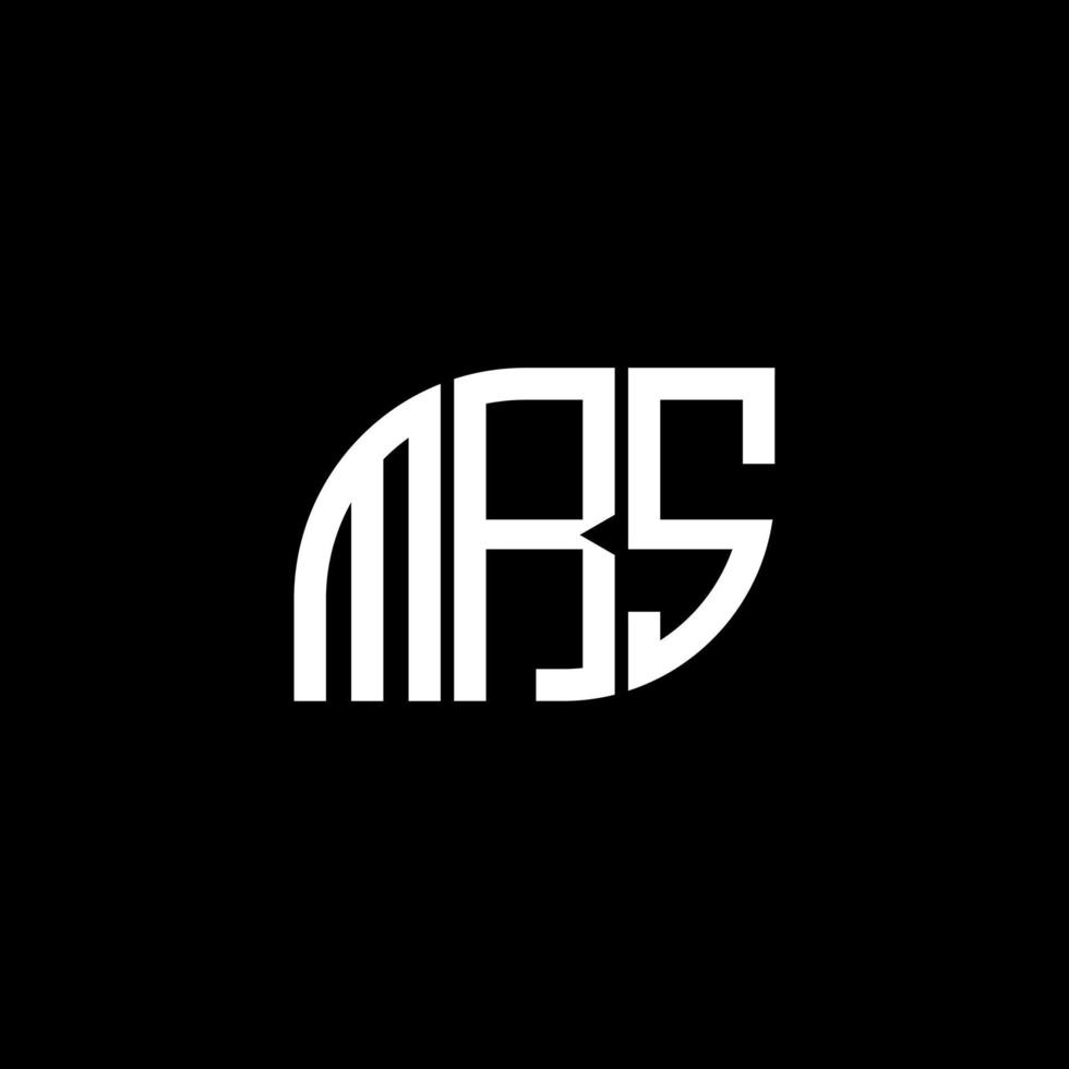 diseño del logotipo de la letra mrs sobre fondo negro. mrs creative iniciales carta logo concepto. señora diseño de carta. vector