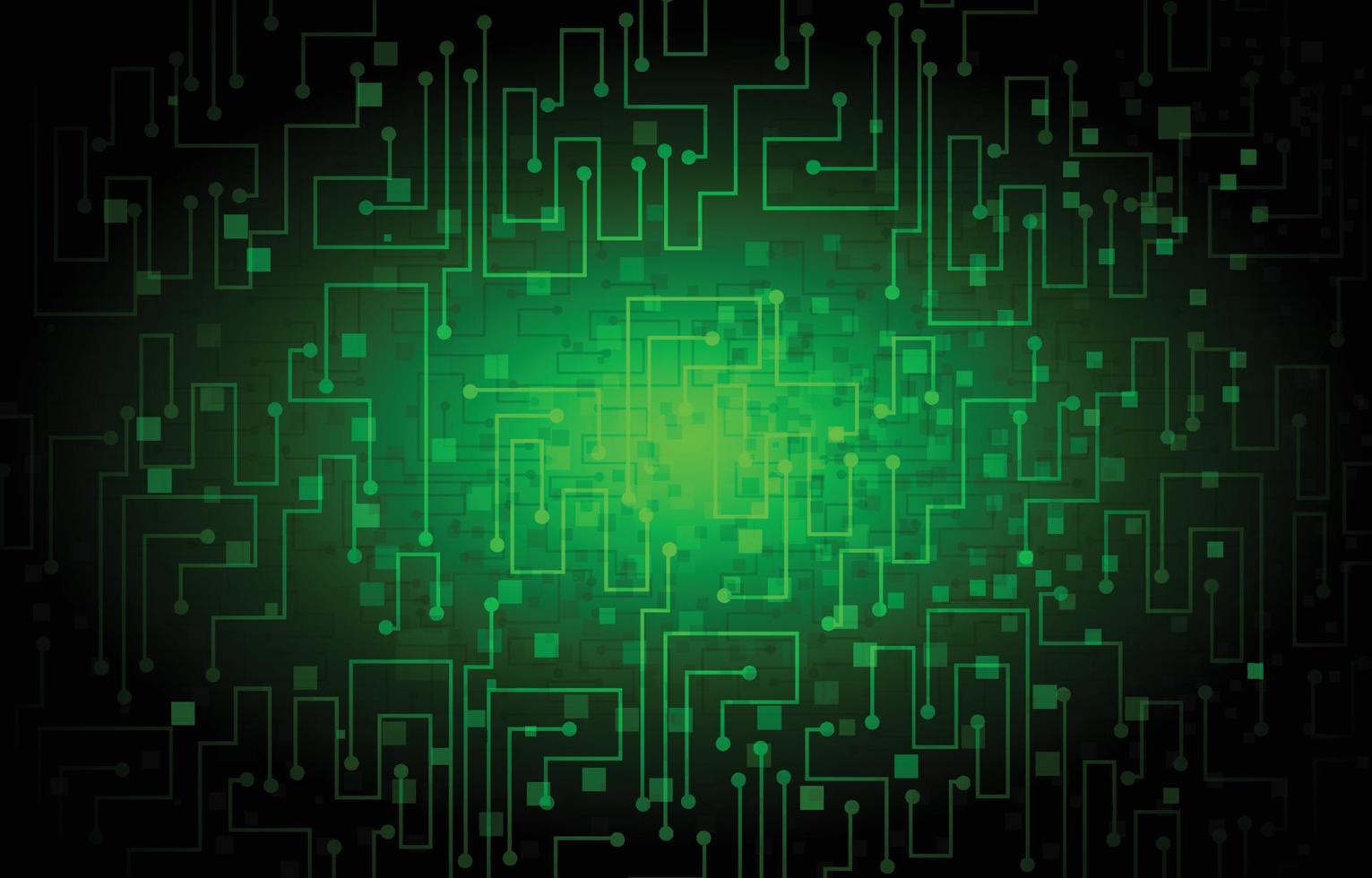 Green Technology Background vector