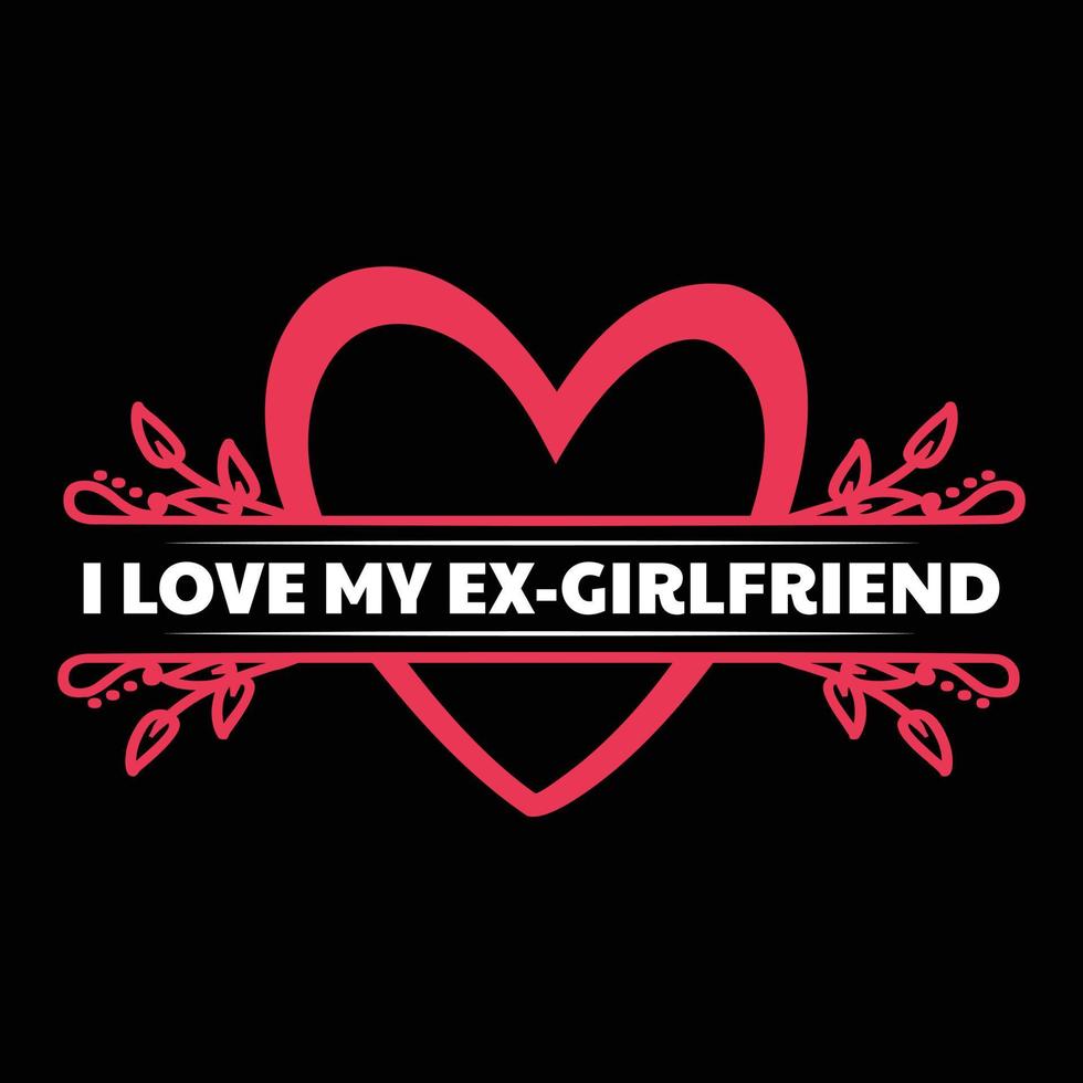 Girlfriend t shirt design vector