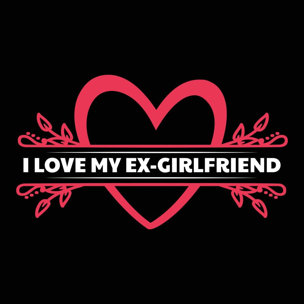 Girlfriend t shirt design vector