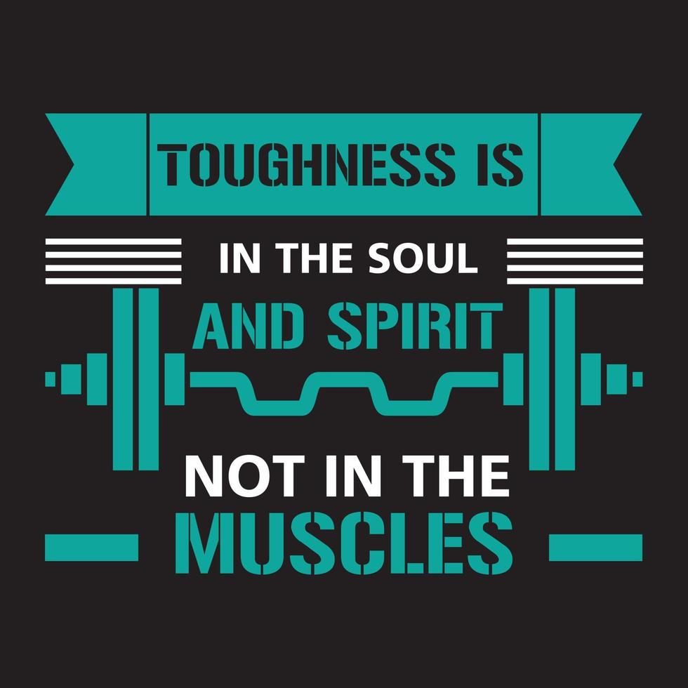 Fitness t shirt design vector