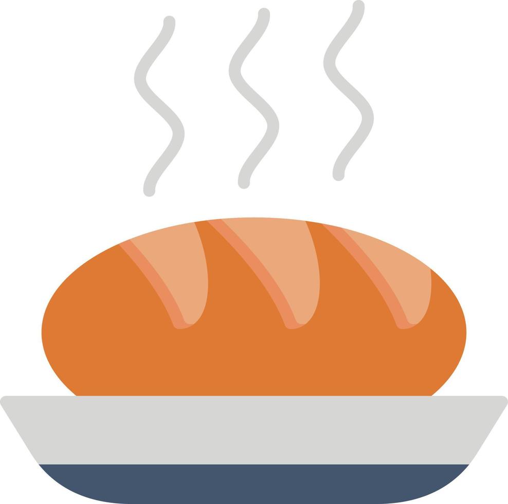 Bread Flat Icon vector