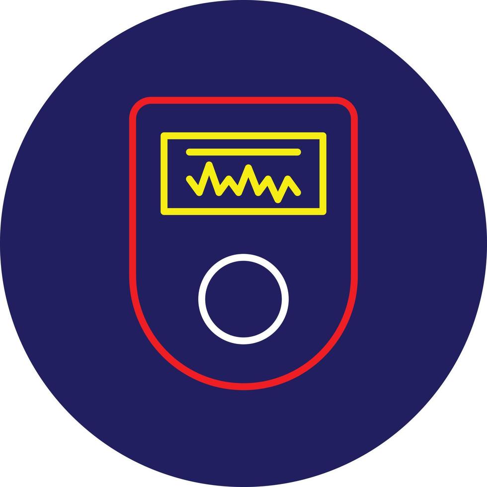 Pulse Oximeter Line Multicolor 9646959 Vector Art at Vecteezy