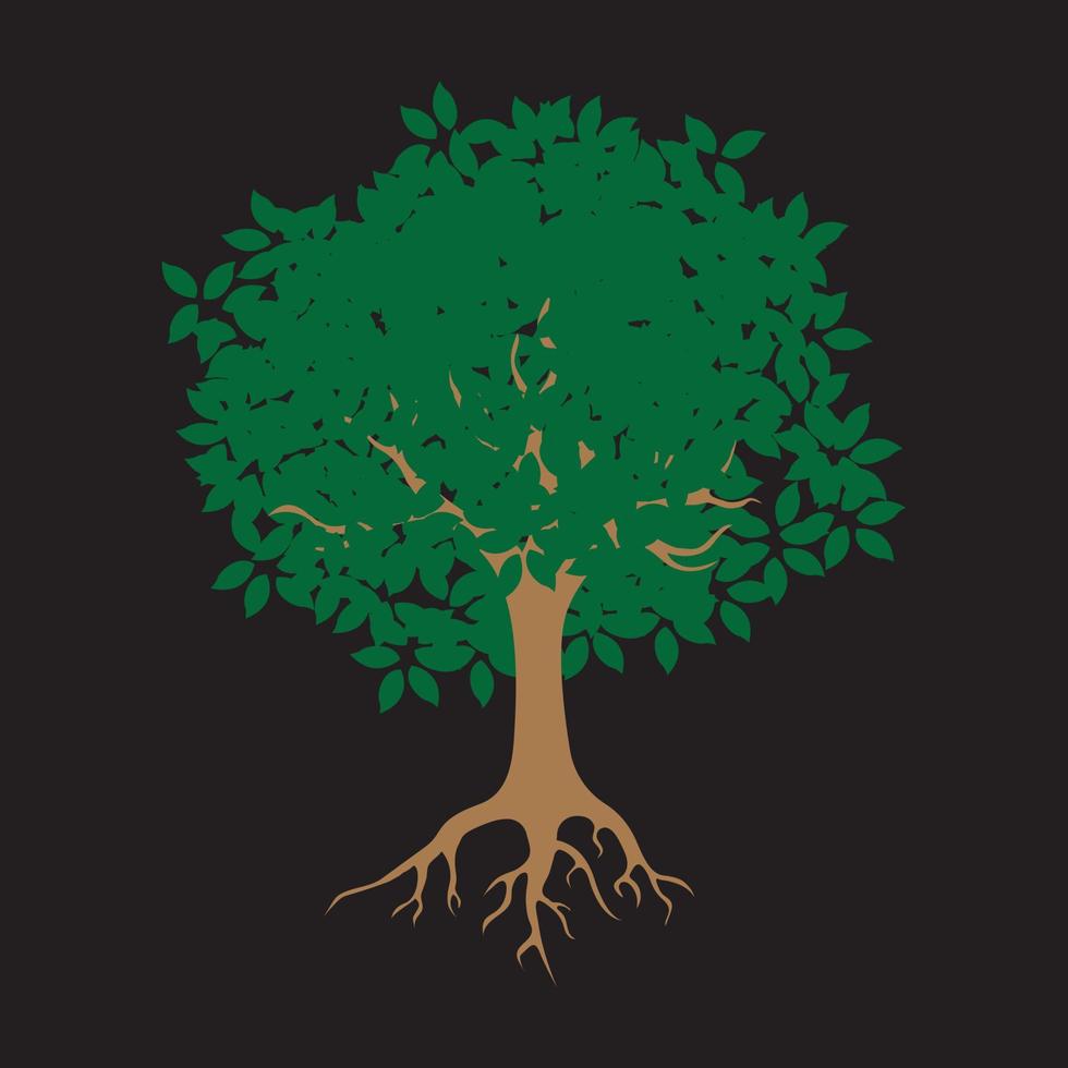 diseño de camiseta de plantación de árboles vector