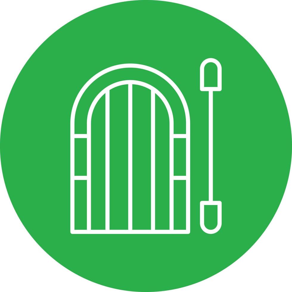 Lifeboat Line Circle Multicolor vector