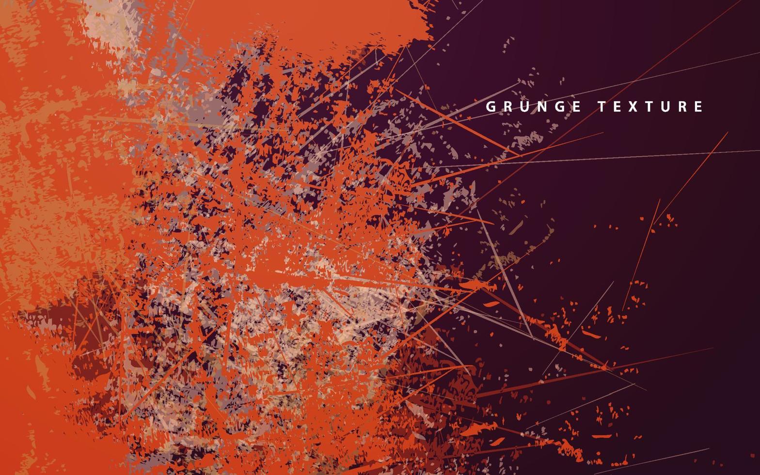 extracto, grunge, textura, naranja, púrpura, color, plano de fondo vector