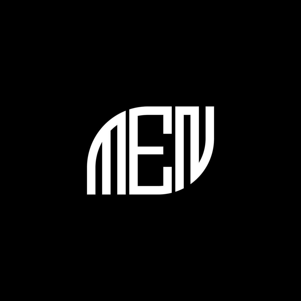 diseño de logotipo de letra de hombres sobre fondo negro. concepto creativo del logotipo de la letra de las iniciales de los hombres. diseño de letras de hombres. vector