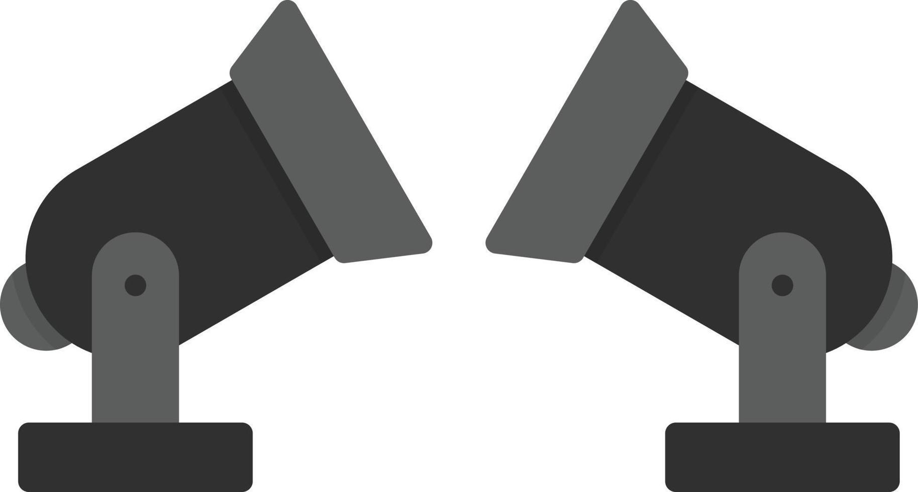 Spotlights Flat Icon vector