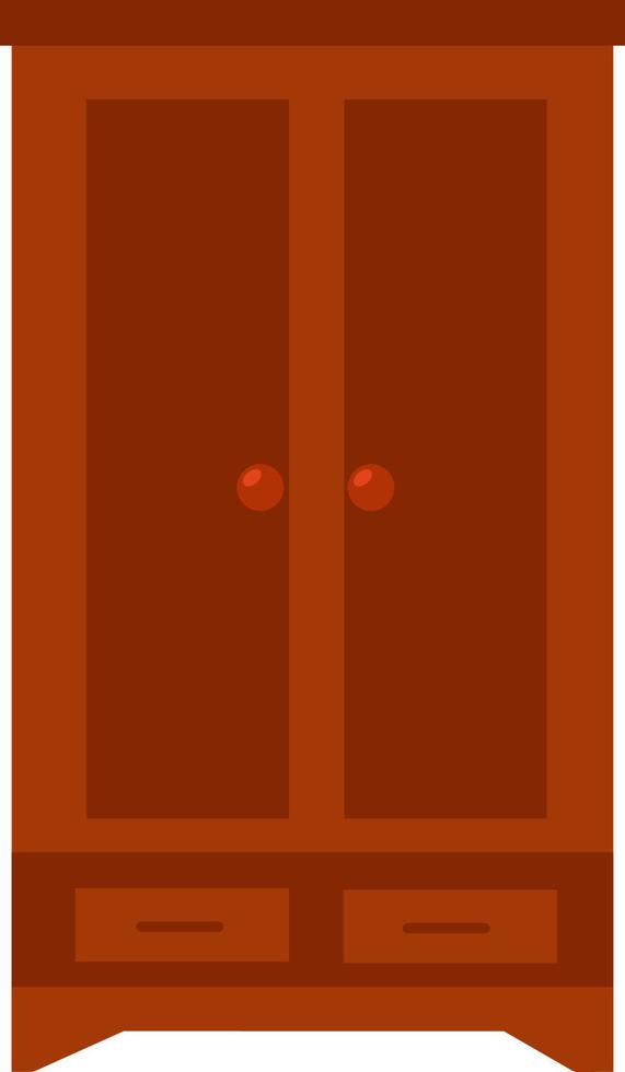 Wardrobe dresser for clothes 9648975 Vector Art at Vecteezy