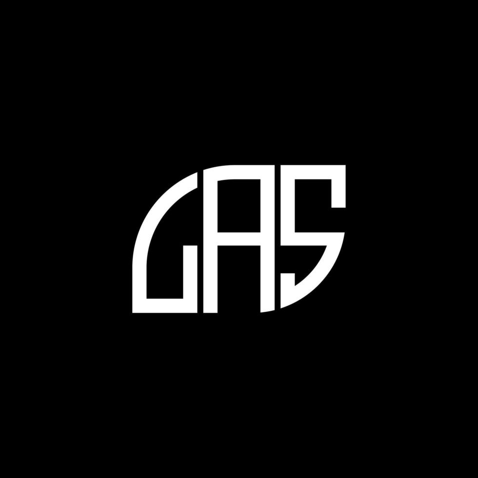 LAS letter design.LAS letter logo design on black background. LAS creative initials letter logo concept. LAS letter design.LAS letter logo design on black background. L vector