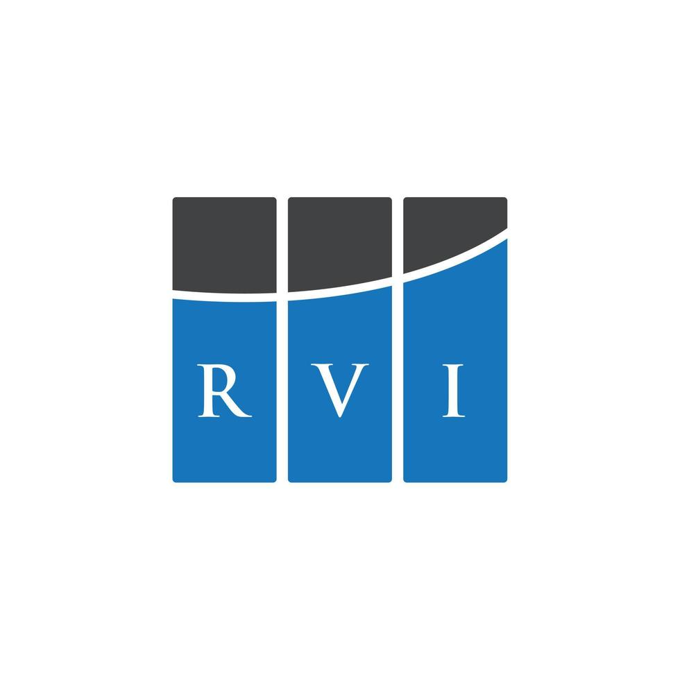 RVI letter design.RVI letter logo design on WHITE background. RVI creative initials letter logo concept. RVI letter design.RVI letter logo design on WHITE background. R vector