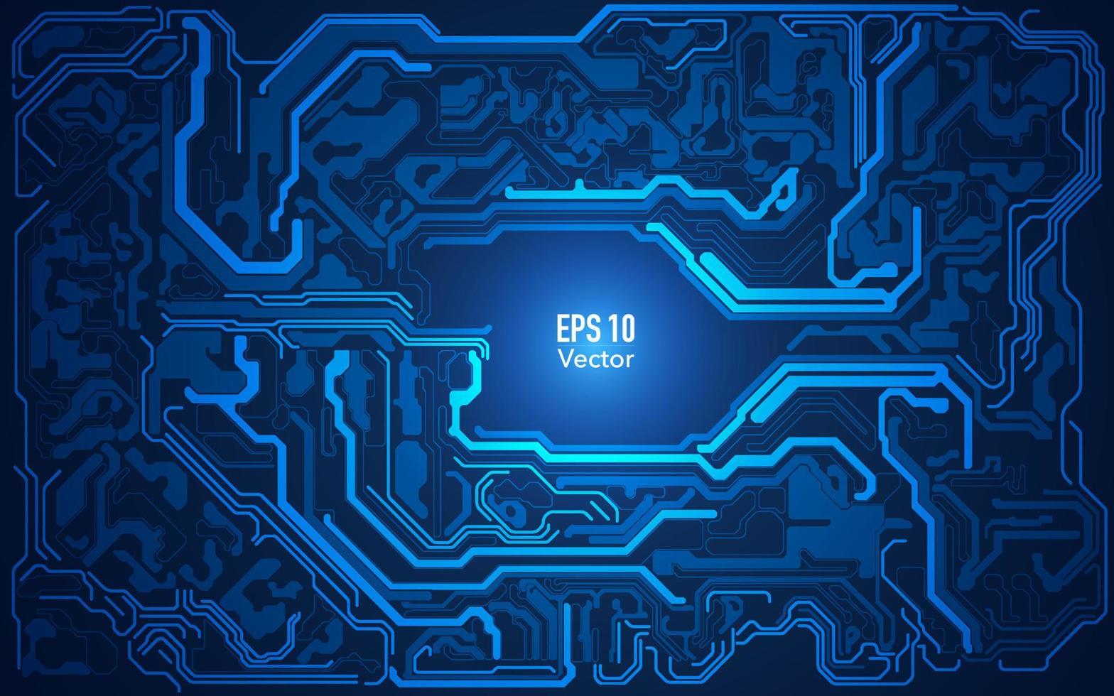Modern Electronic Pattern vector