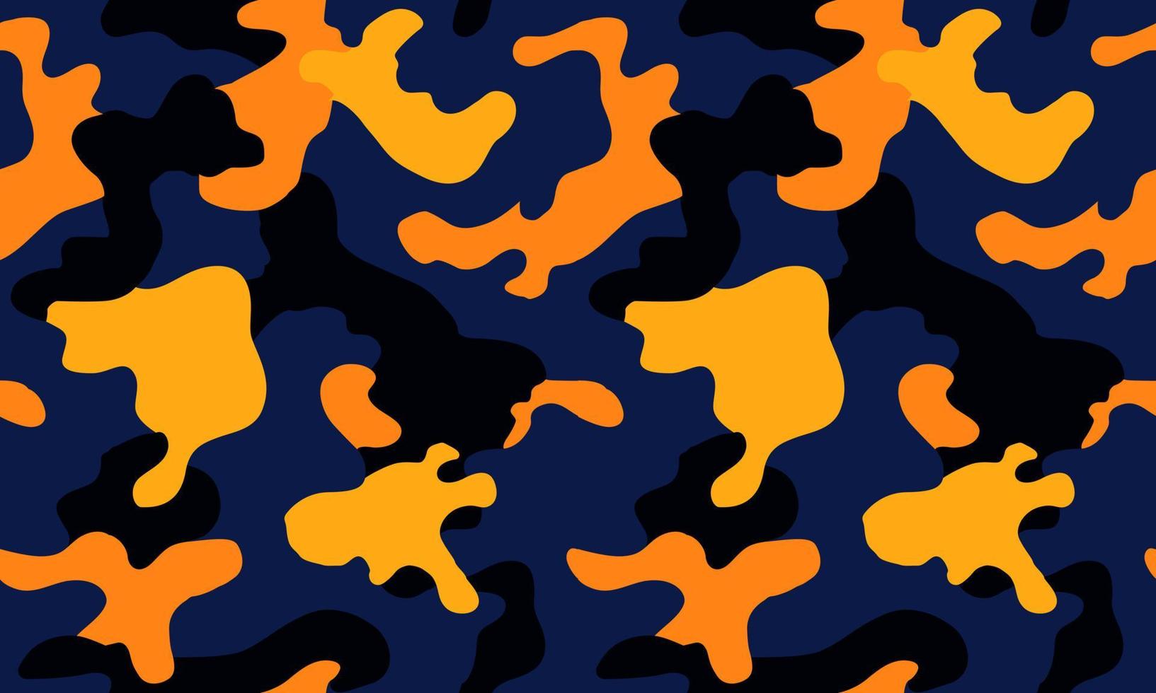 textura camuflaje militar perfecta ilustración vectorial patrón de fondo vector