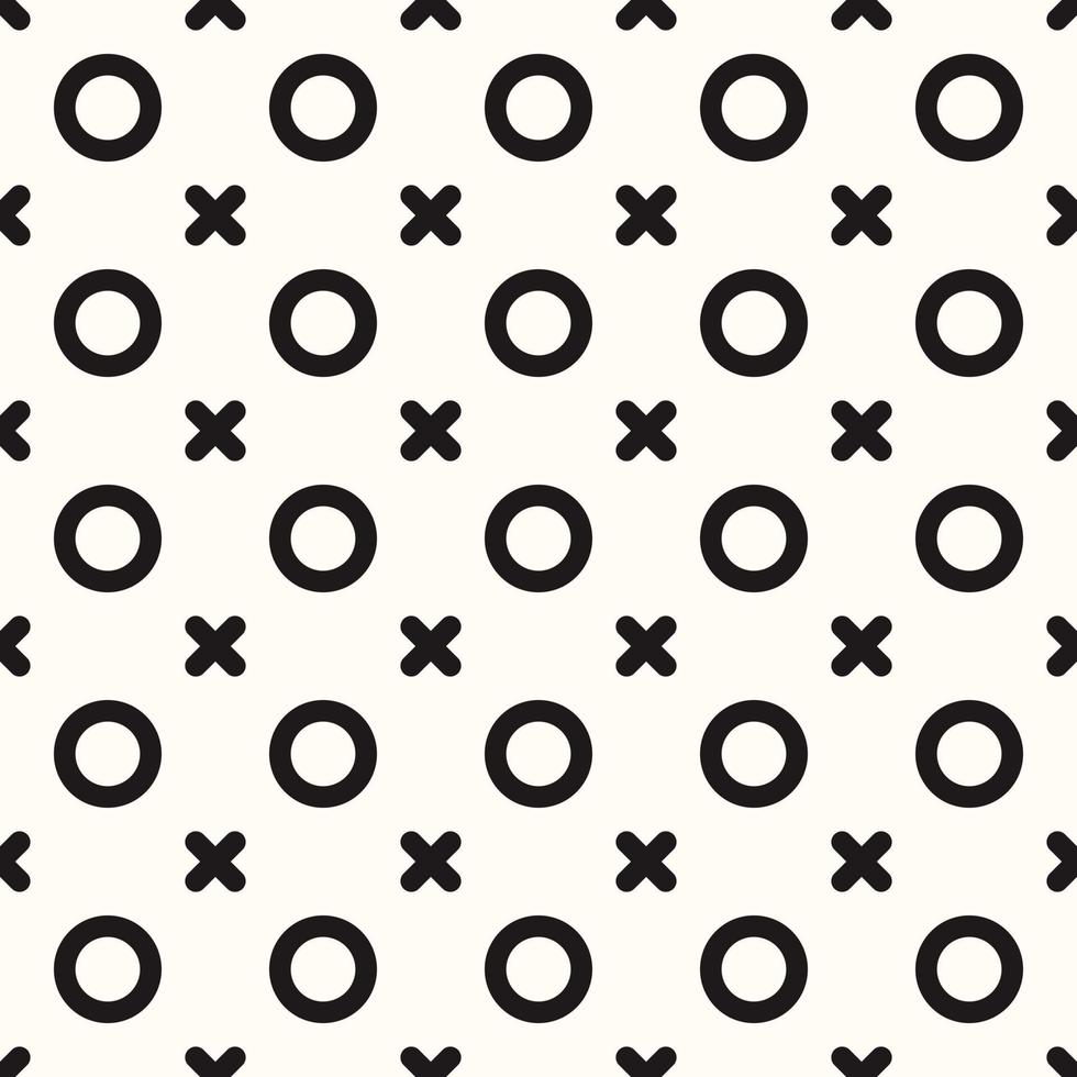 Vector Geometric Abstract Seamless Monochrome Pattern Texture Background