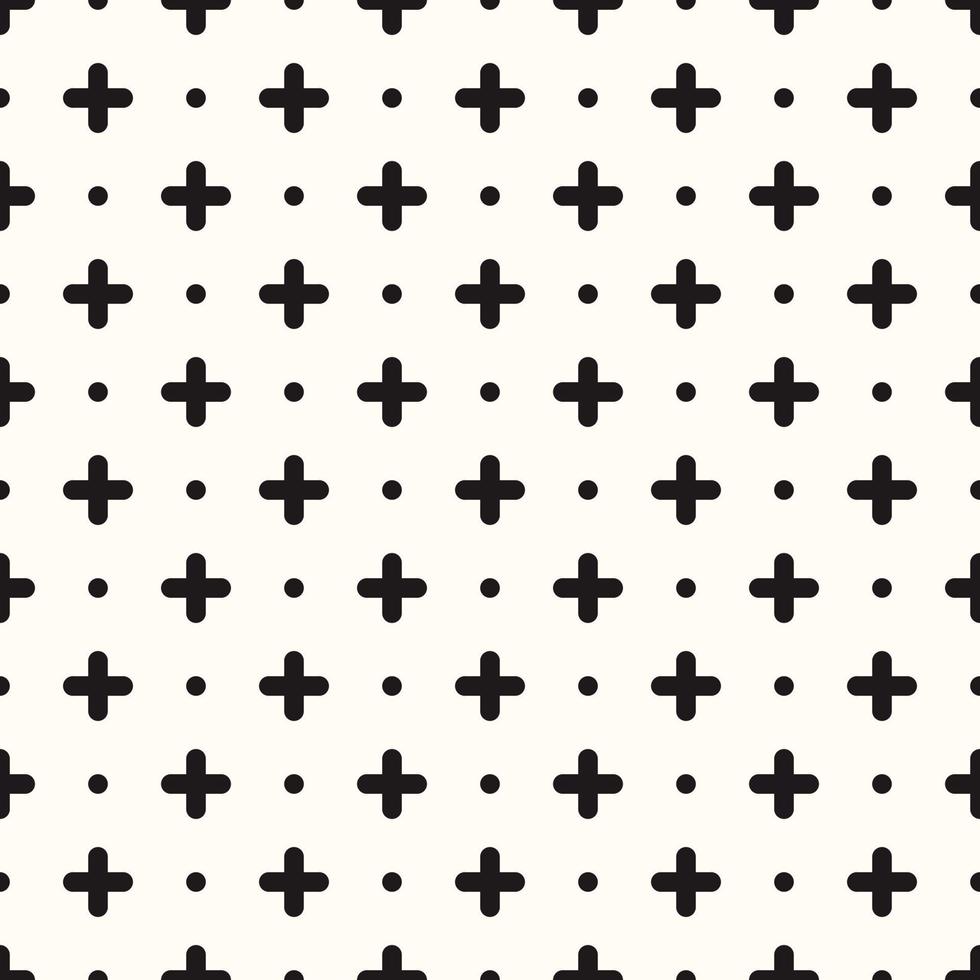 Vector Geometric Abstract Seamless Monochrome Pattern Texture Background