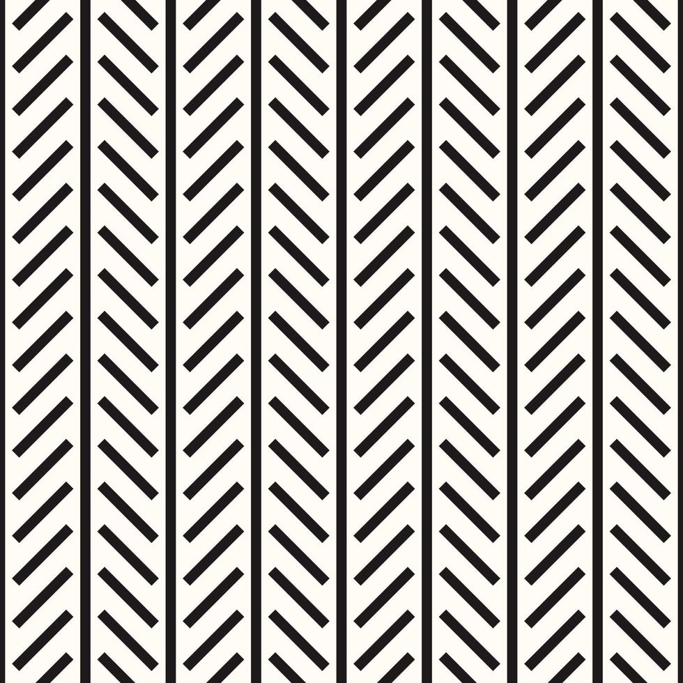 Vector Geometric Abstract Seamless Monochrome Pattern Texture Background