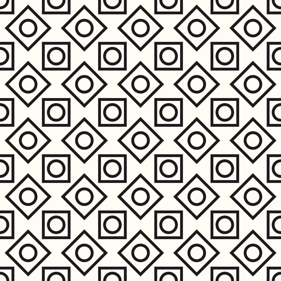 Vector Geometric Abstract Seamless Monochrome Pattern Texture Background