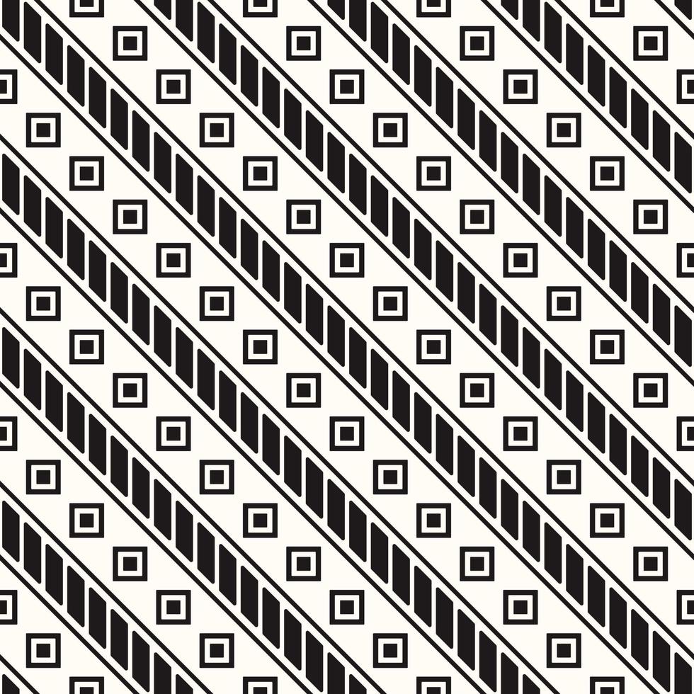 Vector Geometric Abstract Seamless Monochrome Pattern Texture Background