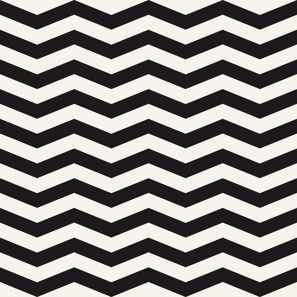 Vector Geometric Seamless Monochrome Pattern